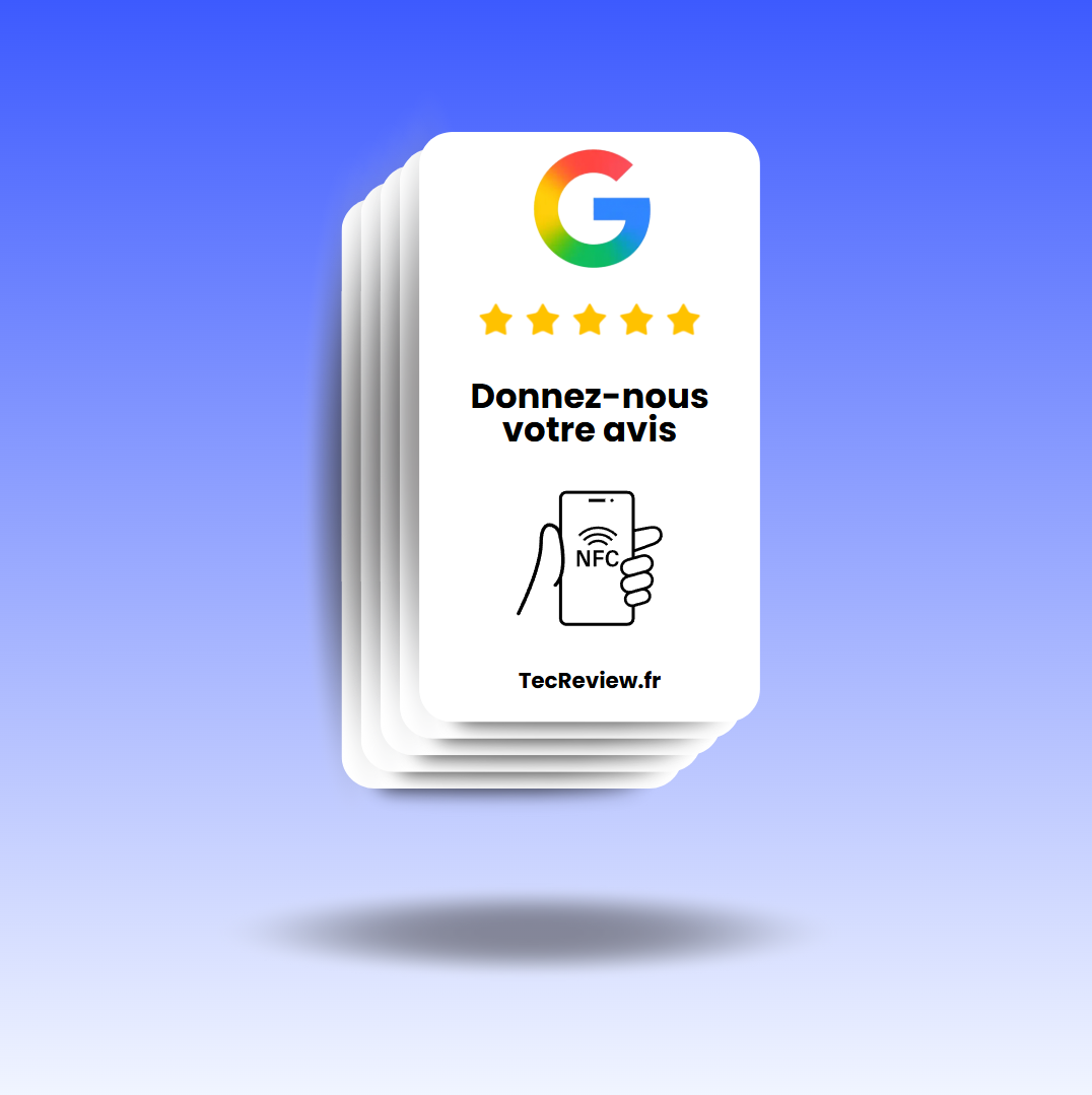 Carte Avis Google Blanc